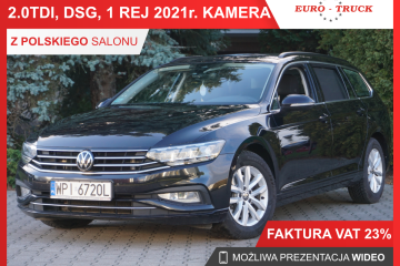 Volkswagen Passat Variant, 1rej 2021!, 2.0 TDI 150KM, DSG, Kamera, BDB